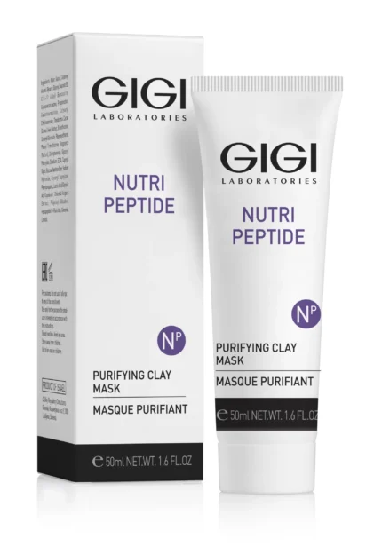 Nutri Peptide reinigende Tonerdemaske für fettige Haut, 50ml.